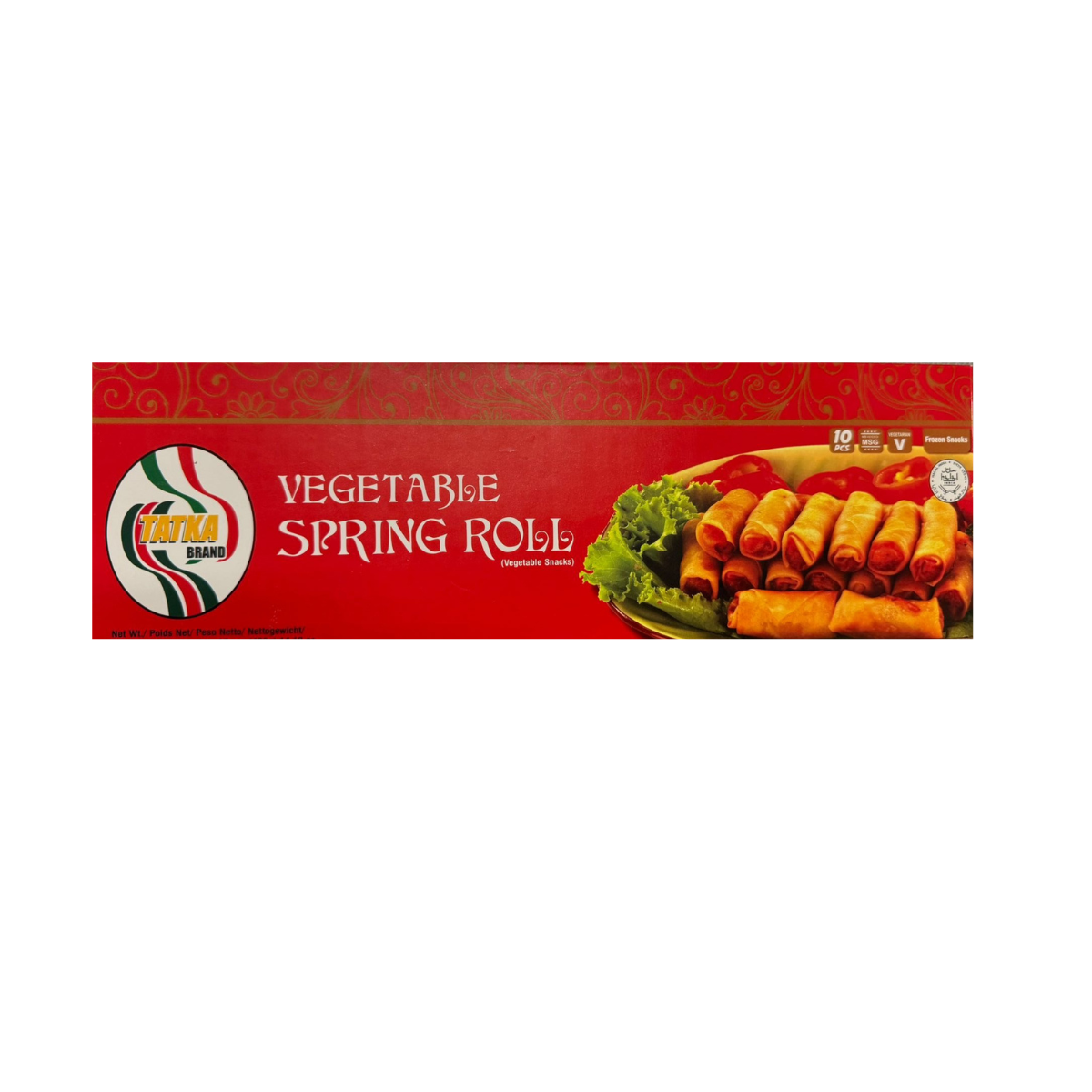 VEGETABLE SPRING ROLL 10PCS