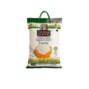 INDIA GATE EXTRA LONG BASMATI RICE EXOTIC 10KG